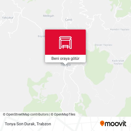 Tonya Son Durak harita