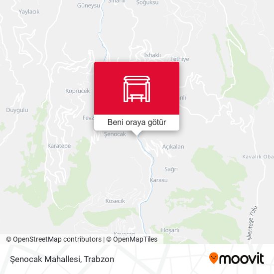 Şenocak Mahallesi harita