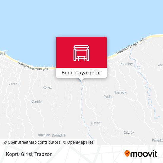 Köprü Girişi harita