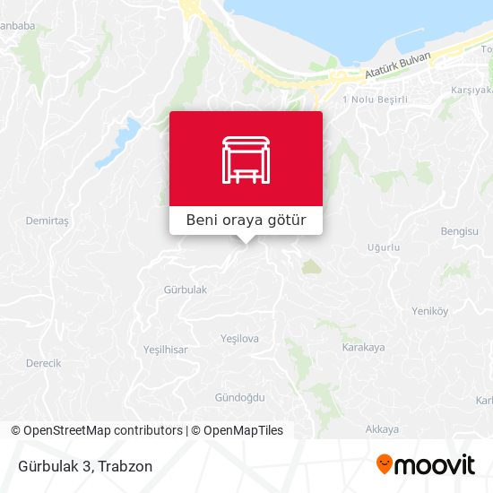 Gürbulak 3 harita