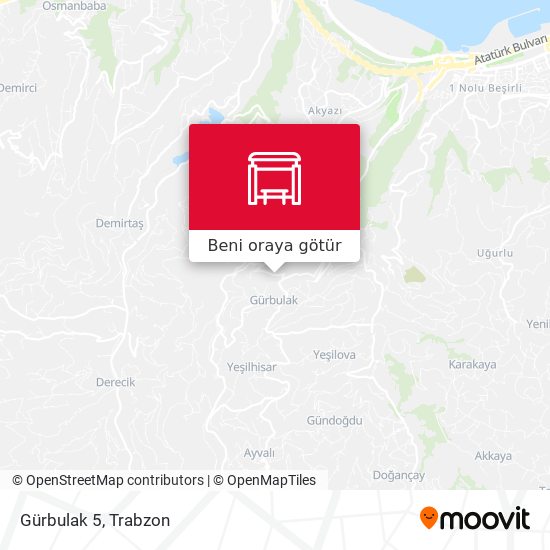 Gürbulak 5 harita