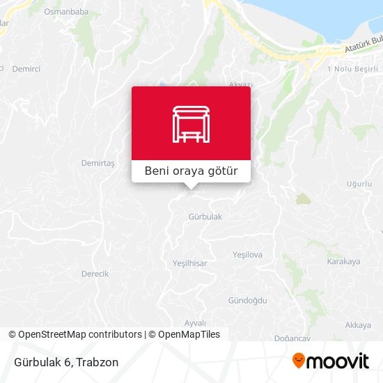 Gürbulak 6 harita