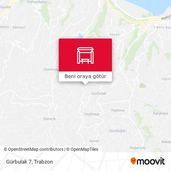 Gürbulak 7 harita
