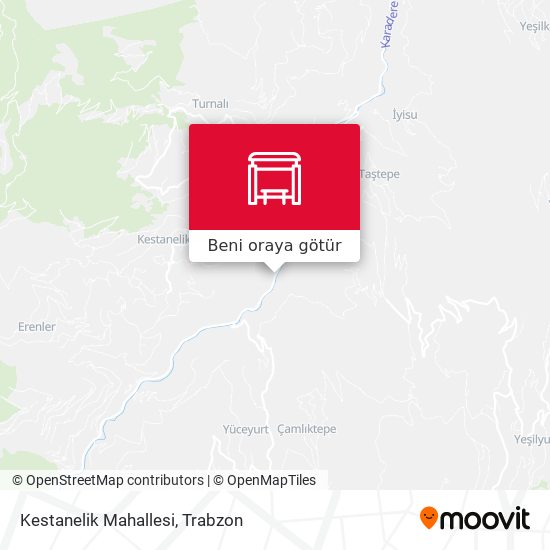 Kestanelik Mahallesi harita