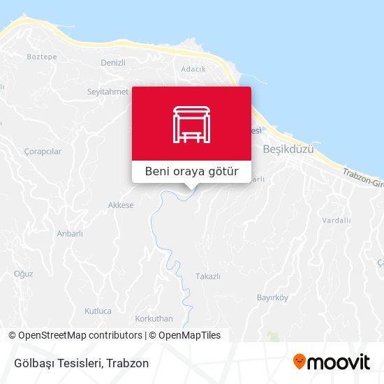 Gölbaşı Tesisleri harita