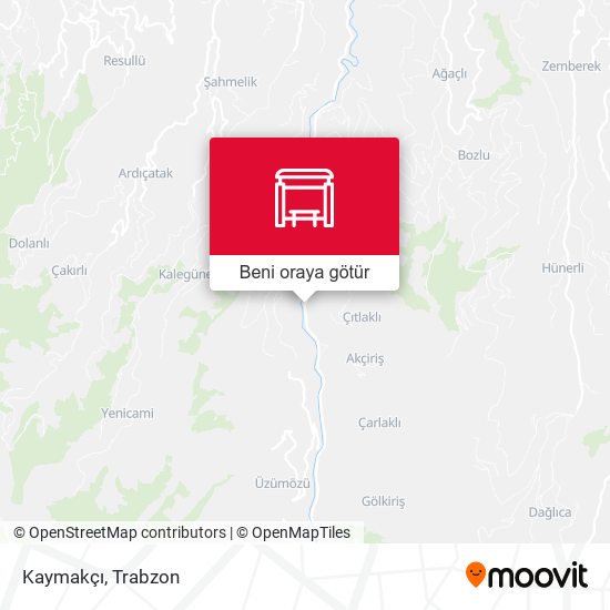 Kaymakçı harita