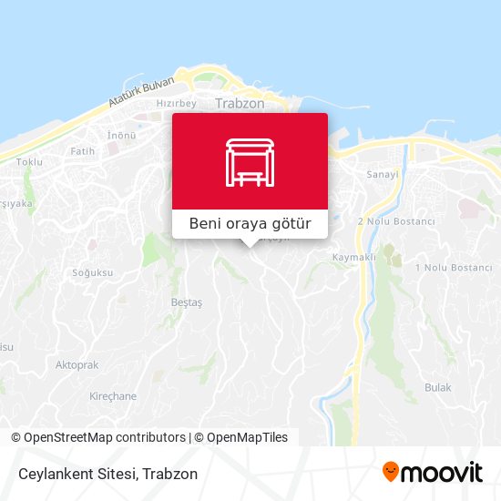 Ceylankent Sitesi harita