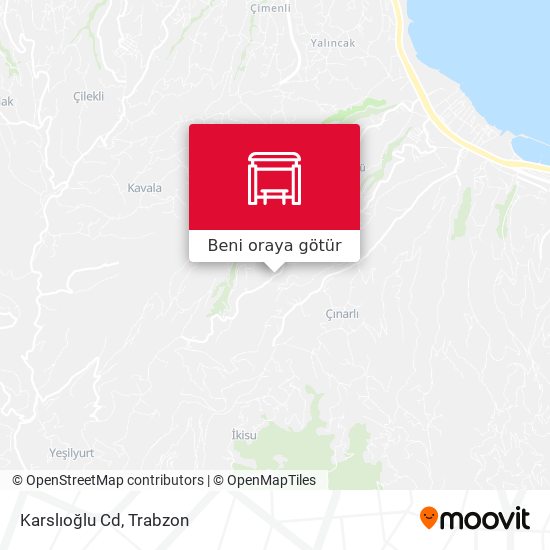 Karslıoğlu Cd harita