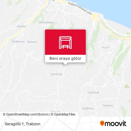 Seragölü 1 harita