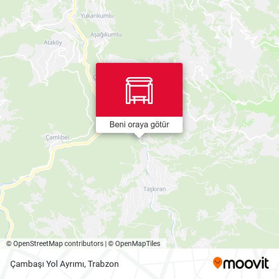 Çambaşı Yol Ayrımı harita