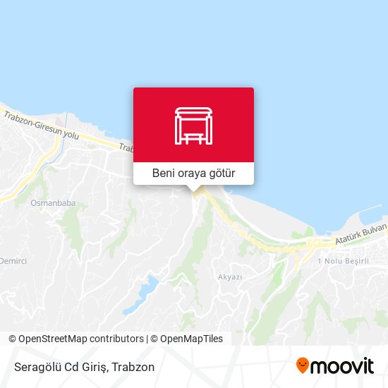 Seragölü Cd Giriş harita