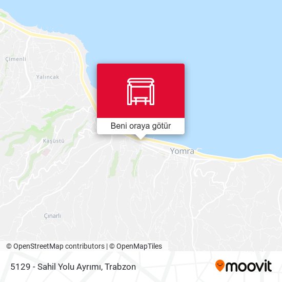5129 - Sahil Yolu Ayrımı harita