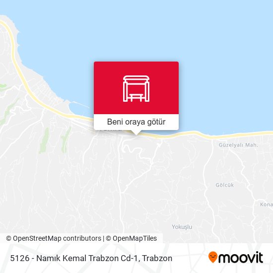 5126 - Namık Kemal Trabzon Cd-1 harita