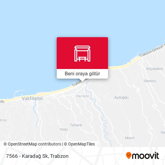 7566 - Karadağ Sk harita