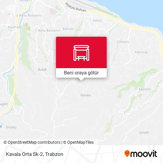 Kavala Orta Sk-2 harita