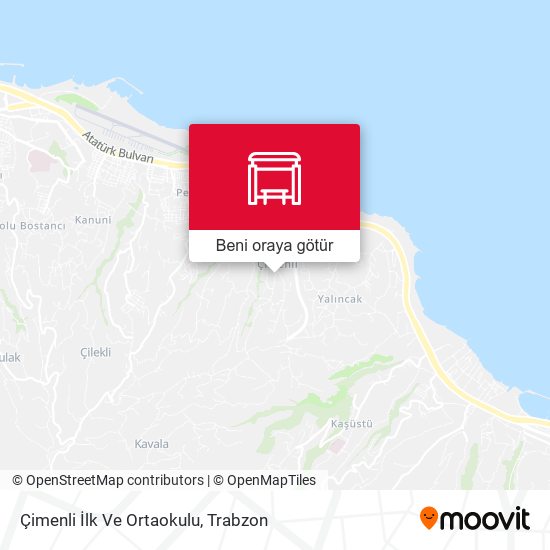Çimenli İlk Ve Ortaokulu harita