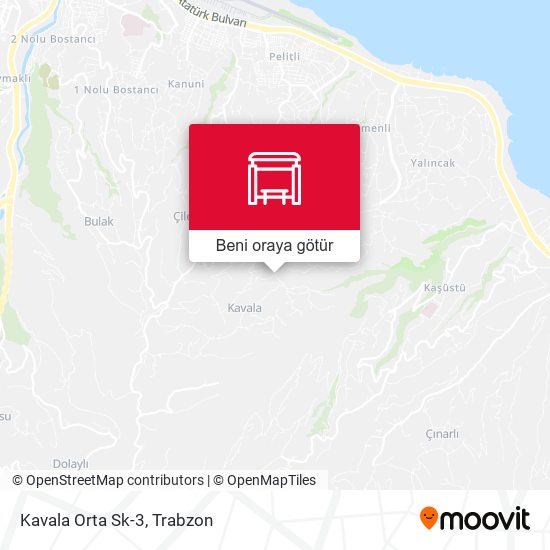 Kavala Orta Sk-3 harita