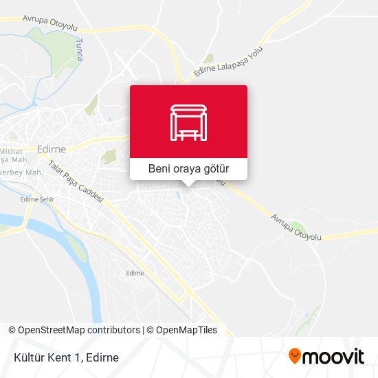 Kültür Kent 1 harita