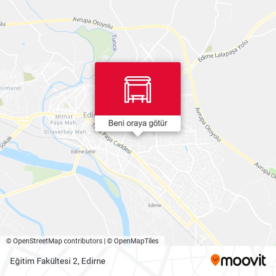 Eğitim Fakültesi 2 harita
