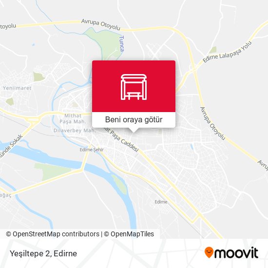 Yeşiltepe 2 harita