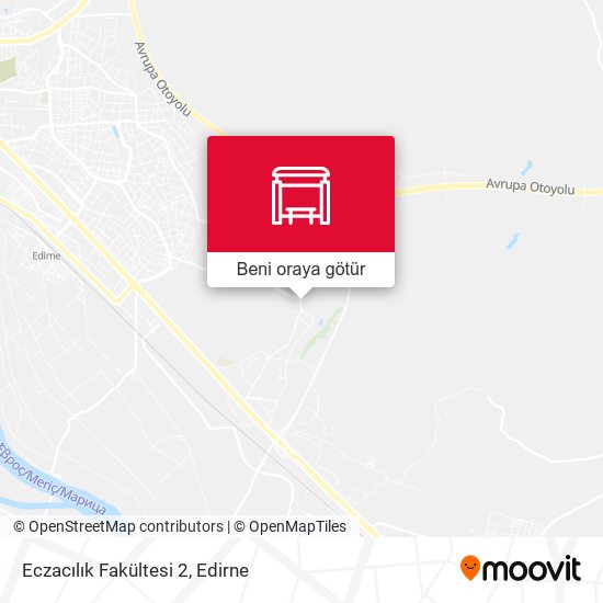 Eczacılık Fakültesi 2 harita