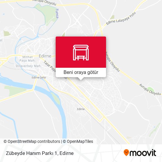 Zübeyde Hanım Parkı 1 harita