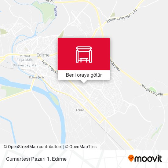Cumartesi Pazarı 1 harita