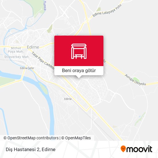 Diş Hastanesi 2 harita