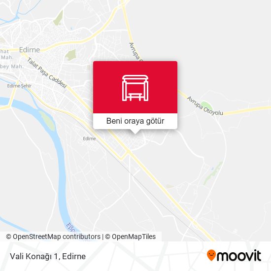 Vali Konağı 1 harita