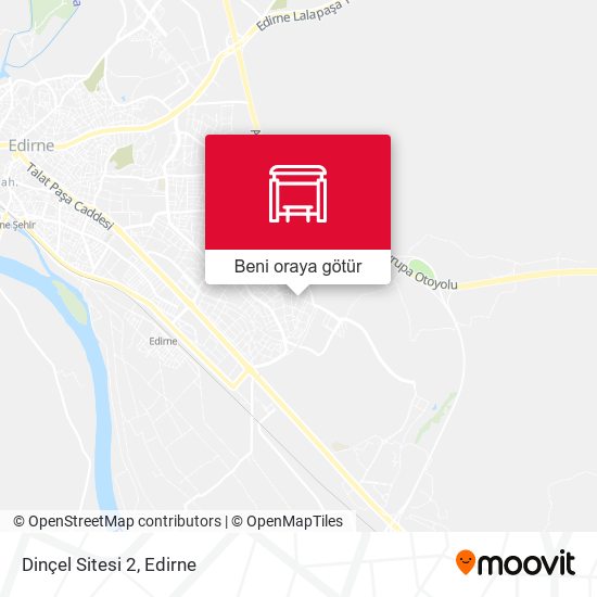 Dinçel Sitesi 2 harita