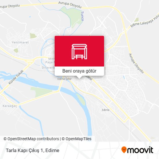 Tarla Kapı Çıkış 1 harita