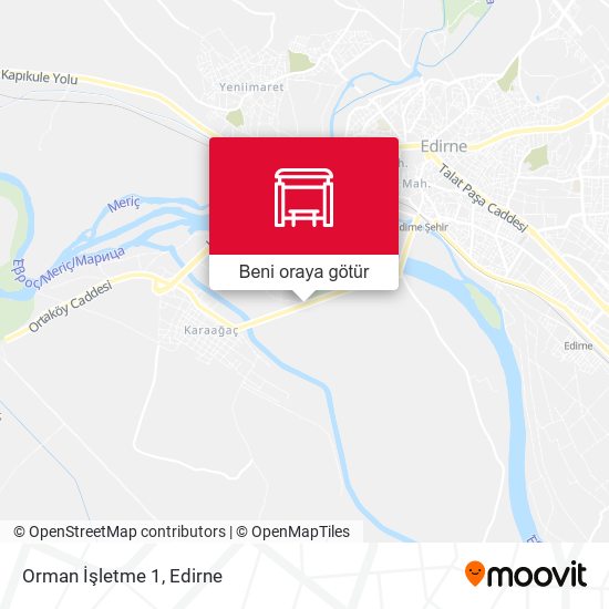 Orman İşletme 1 harita