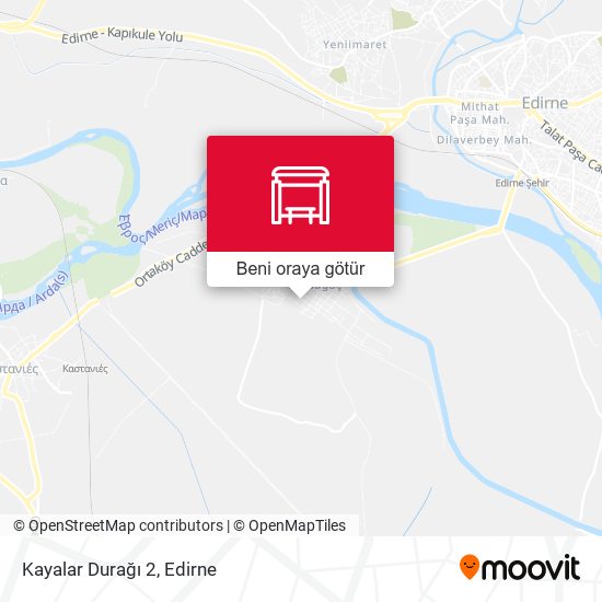Kayalar Durağı 2 harita