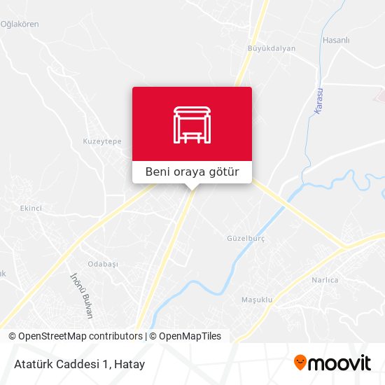 Atatürk Caddesi 1 harita