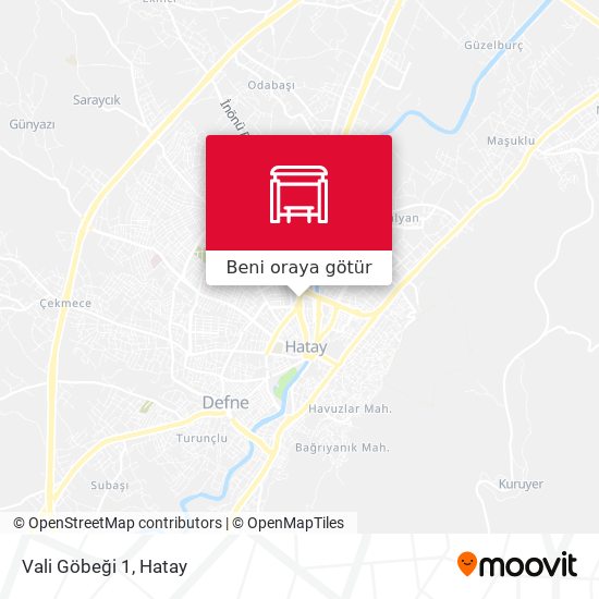 Vali Göbeği 1 harita