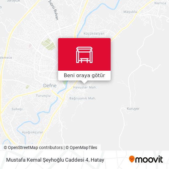 Mustafa Kemal Şeyhoğlu Caddesi 4 harita