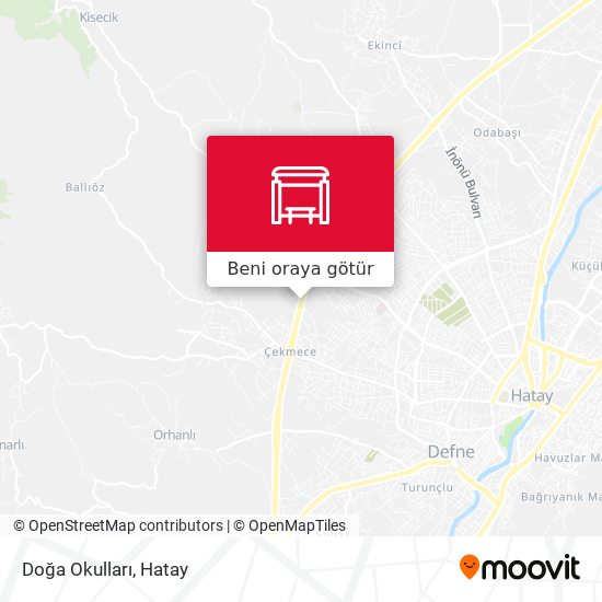 Doğa Okulları harita