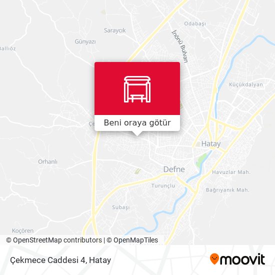 Çekmece Caddesi 4 harita