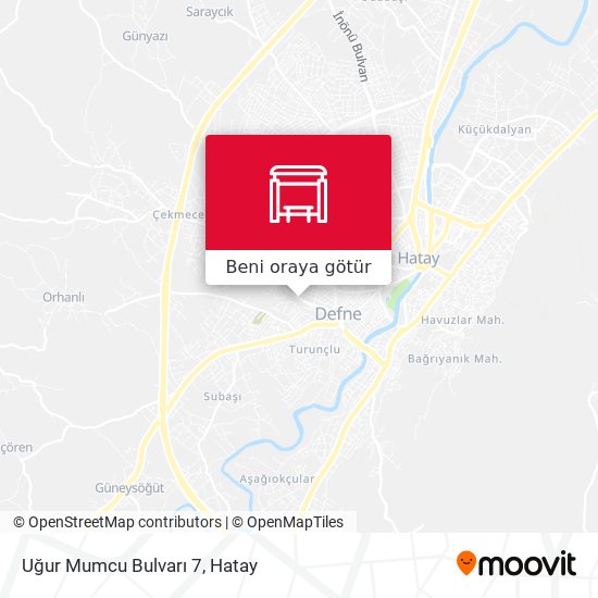 Uğur Mumcu Bulvarı 7 harita