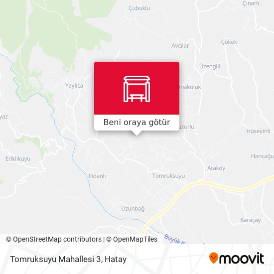 Tomruksuyu Mahallesi 3 harita