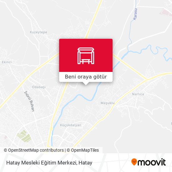 Hatay Mesleki Eğitim Merkezi harita