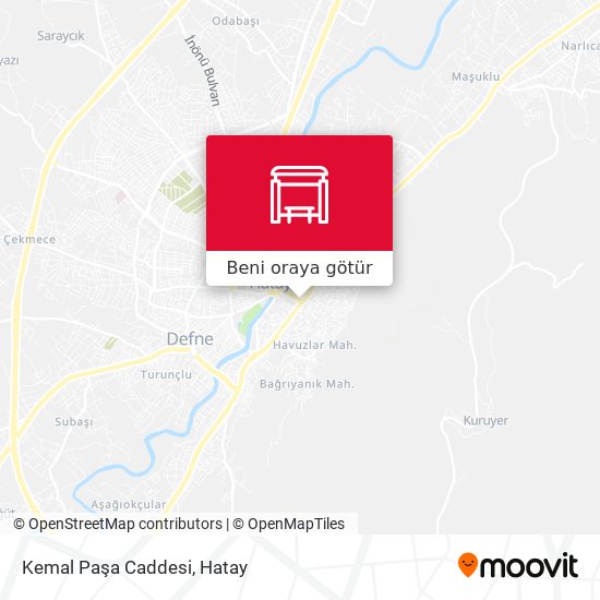 Kemal Paşa Caddesi harita