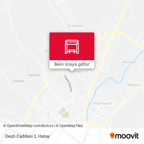 Deşti Caddesi 2 harita