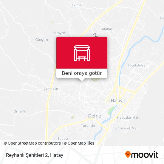 Reyhanlı Şehitleri 2 harita