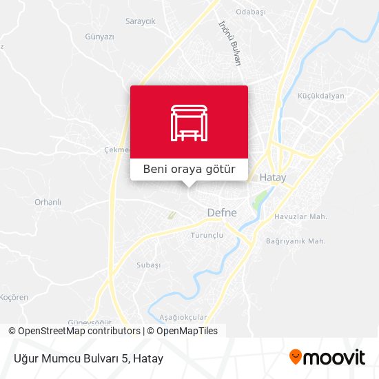 Uğur Mumcu Bulvarı 5 harita