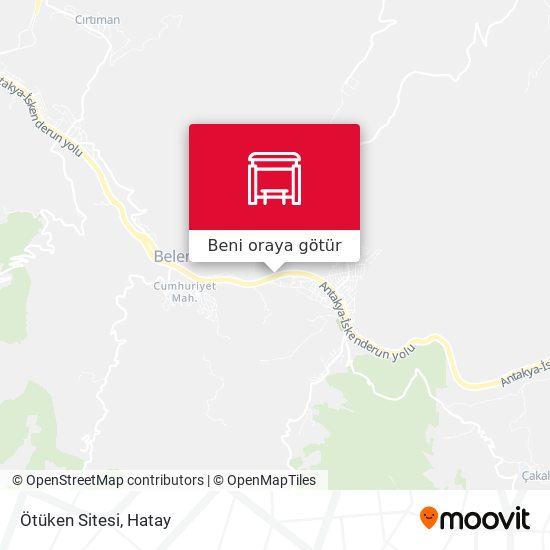 Ötüken Sitesi harita