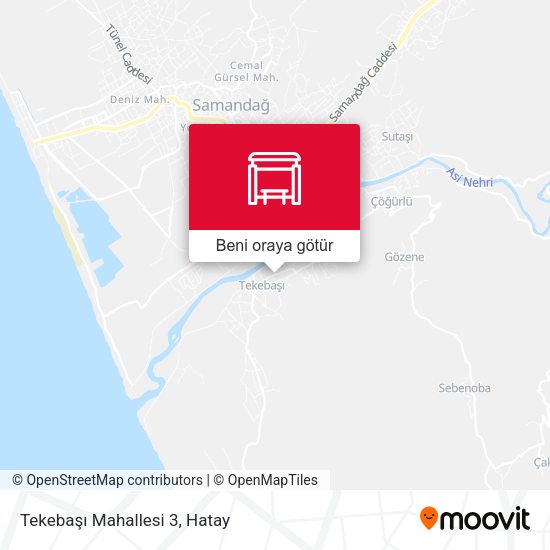 Tekebaşı Mahallesi 3 harita