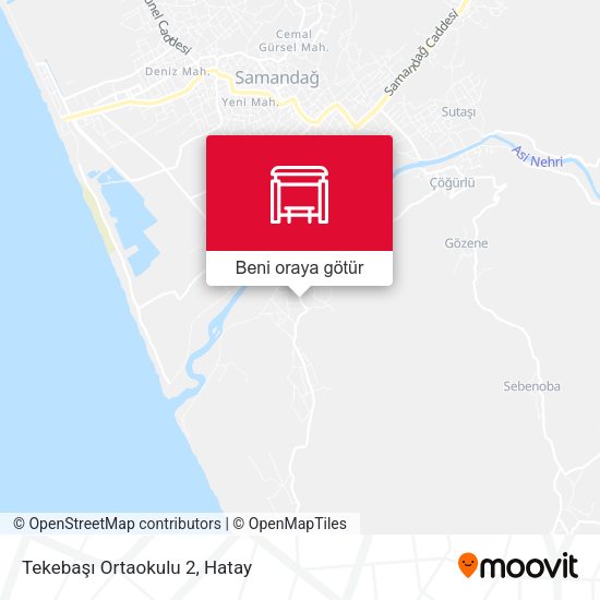 Tekebaşı Ortaokulu 2 harita