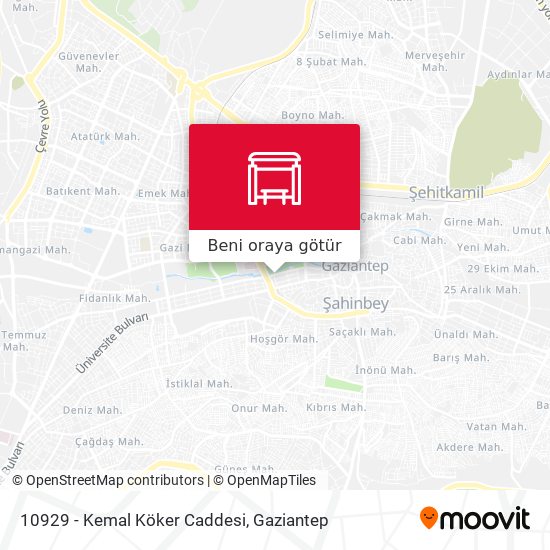 10929 - Kemal Köker Caddesi harita