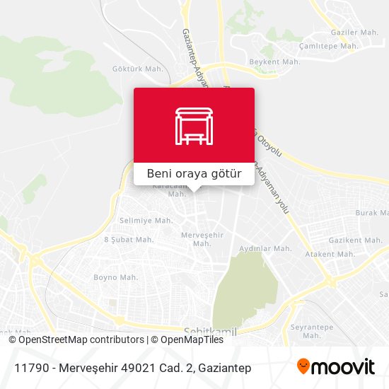11790 - Merveşehir 49021 Cad. 2 harita